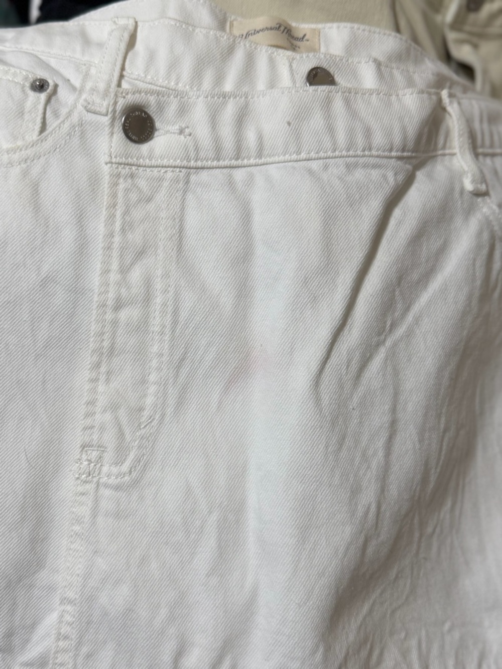 Universal Thread White Denim Mini Skort - Picture 8 of 8